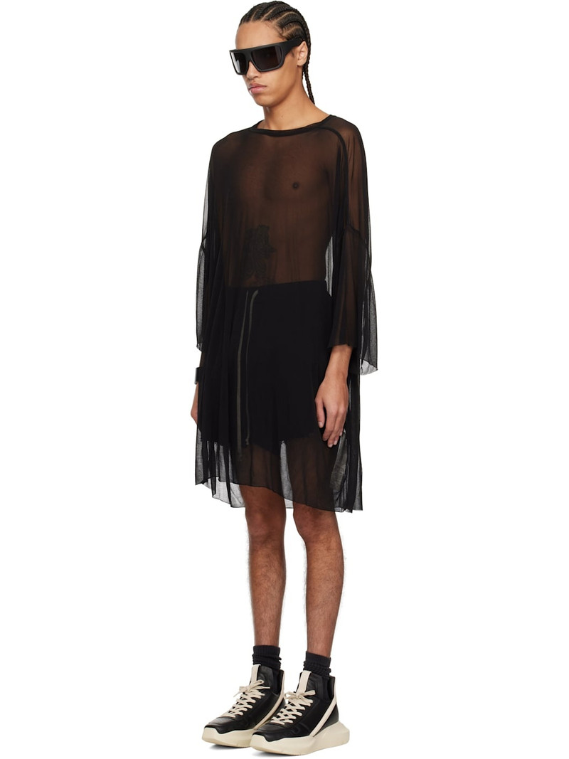 Rick Owens Black Hollywood Tommy T-shirt outlook