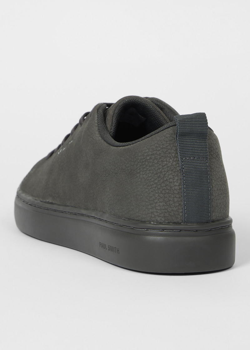 Dark Grey Nubuck 'Lee' Trainers 4