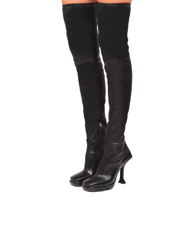 Stretch nappa leather boots 5