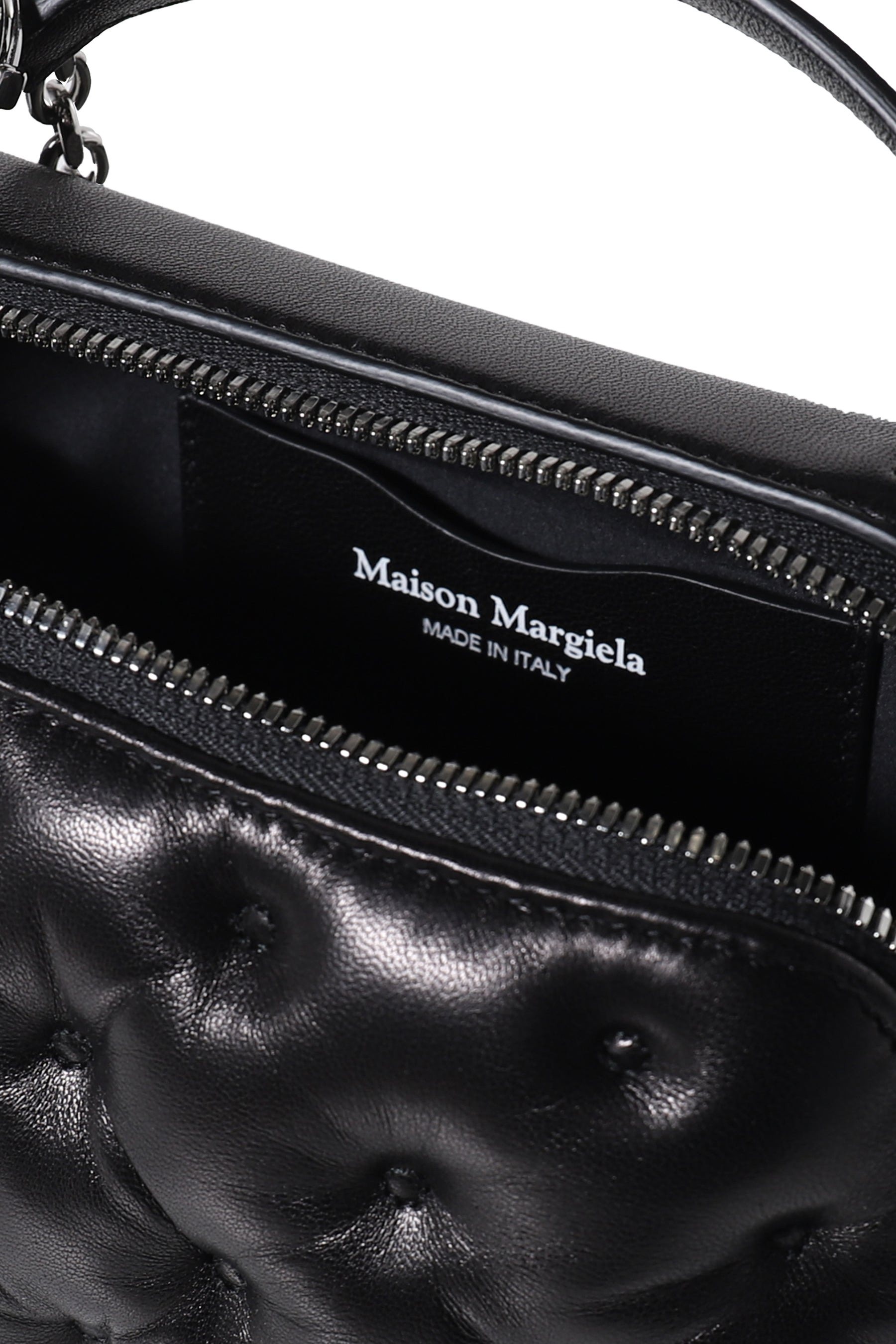 GLAM SLAM EMBROIDERY TRAPEZOID BAG / BLK - 7