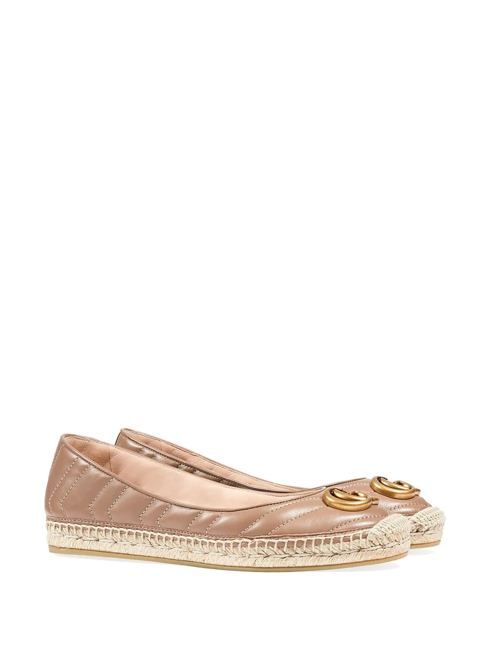 Marmont GG leather espadrilles - 2