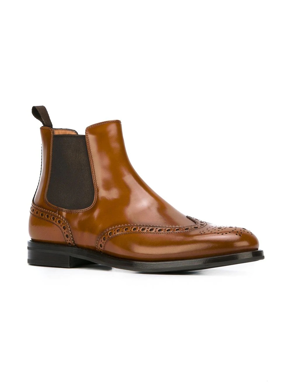 Ketsby Wg brogue Chelsea boots - 2