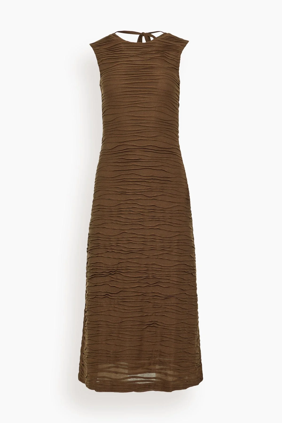 Laura Dress in Wood - 1