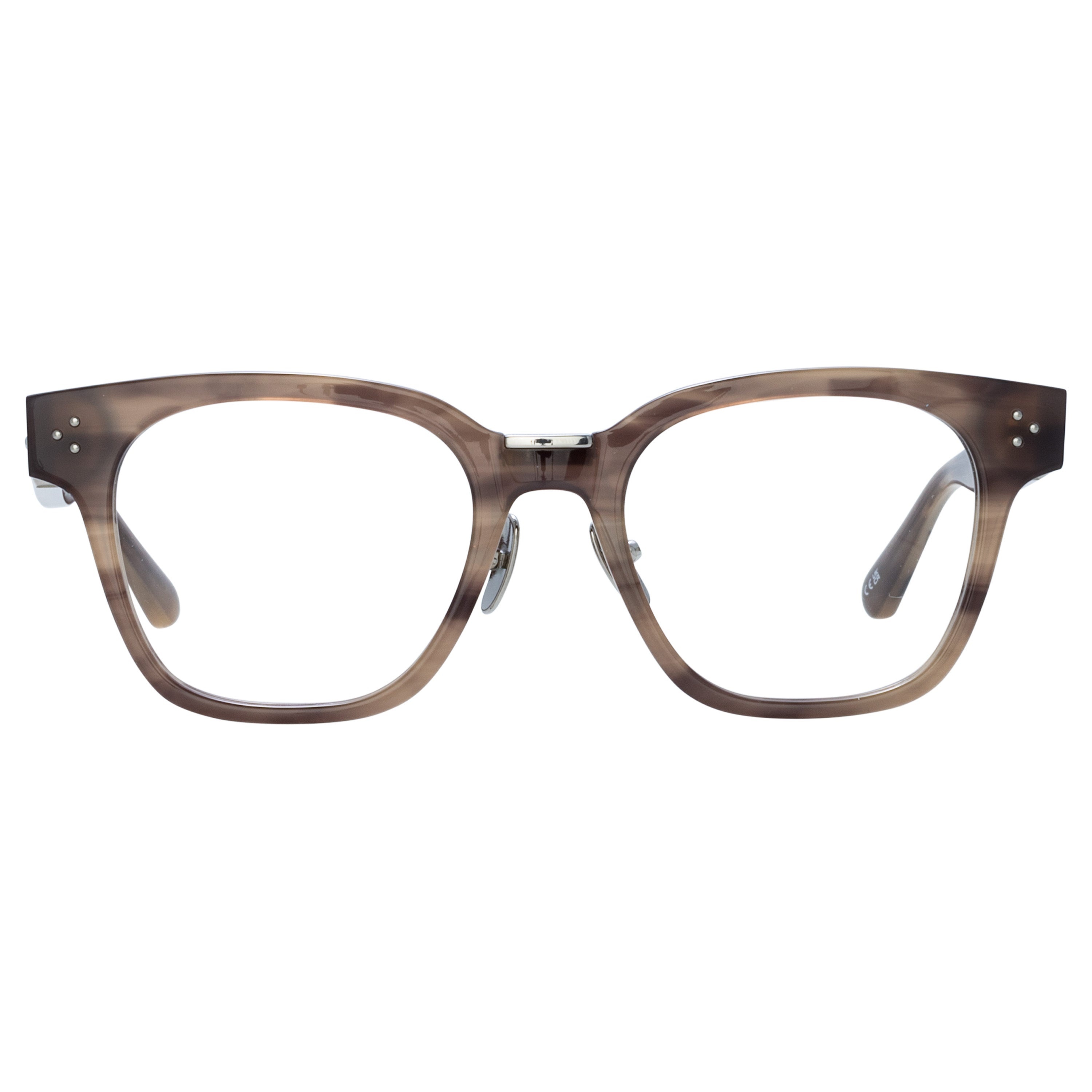 SANCHEZ OPTICAL D-FRAME IN GREY HORN (ASIAN FIT) - 1