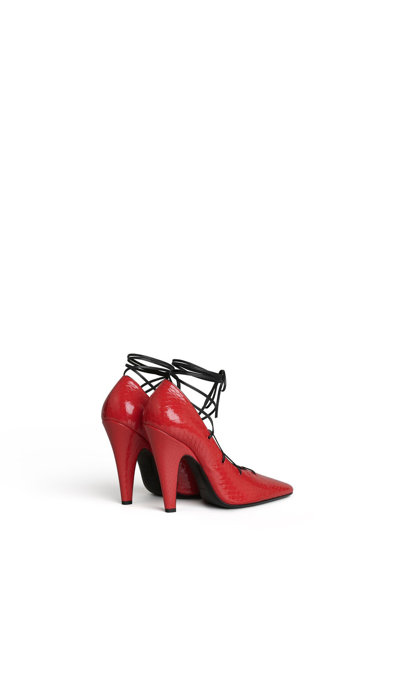 CONE LACED PUMPS IN AYERS LEATHER 3