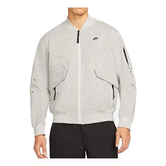 Men's Nike Sportswear Storm-fit Tech Pack Unlined Loose Zipper Jacket Gray DM5502-034 - 1