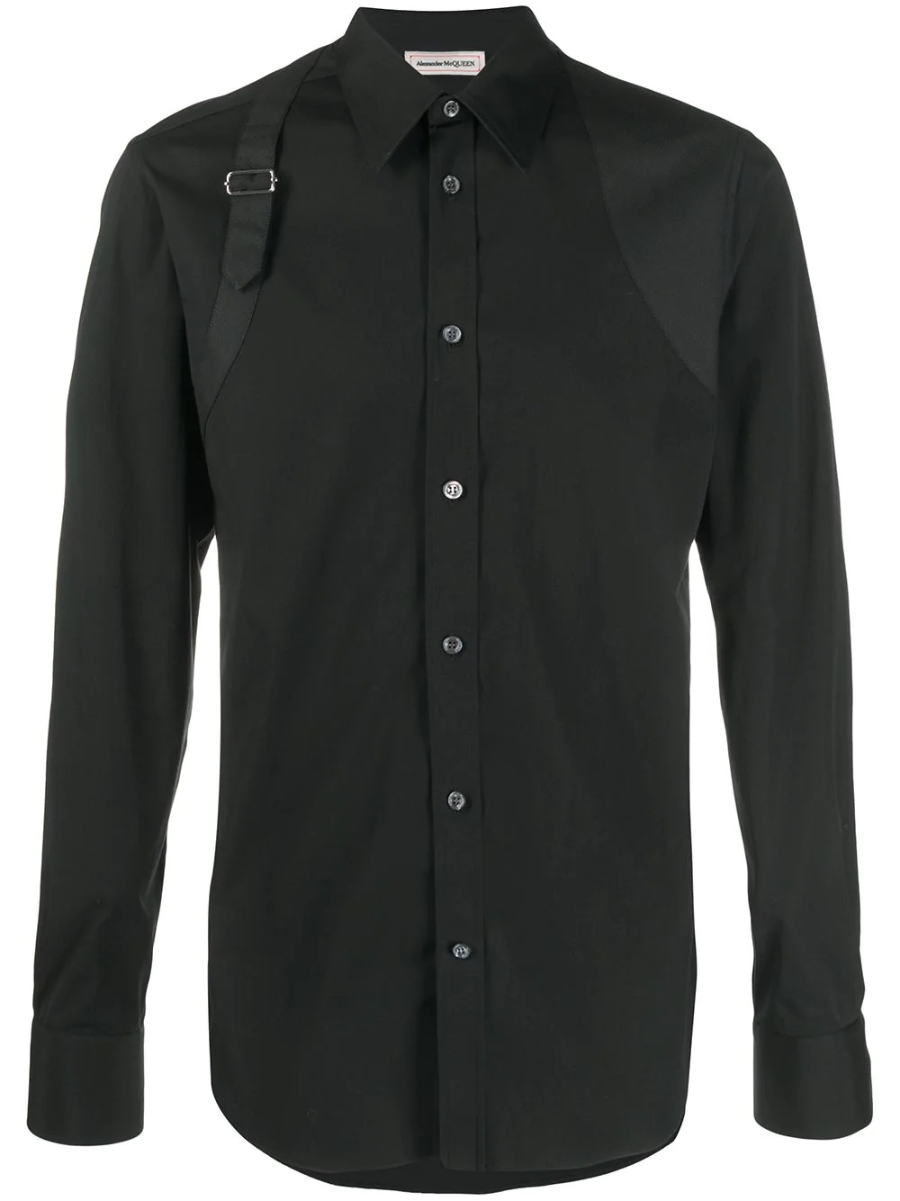 buckle detail shirt - 1