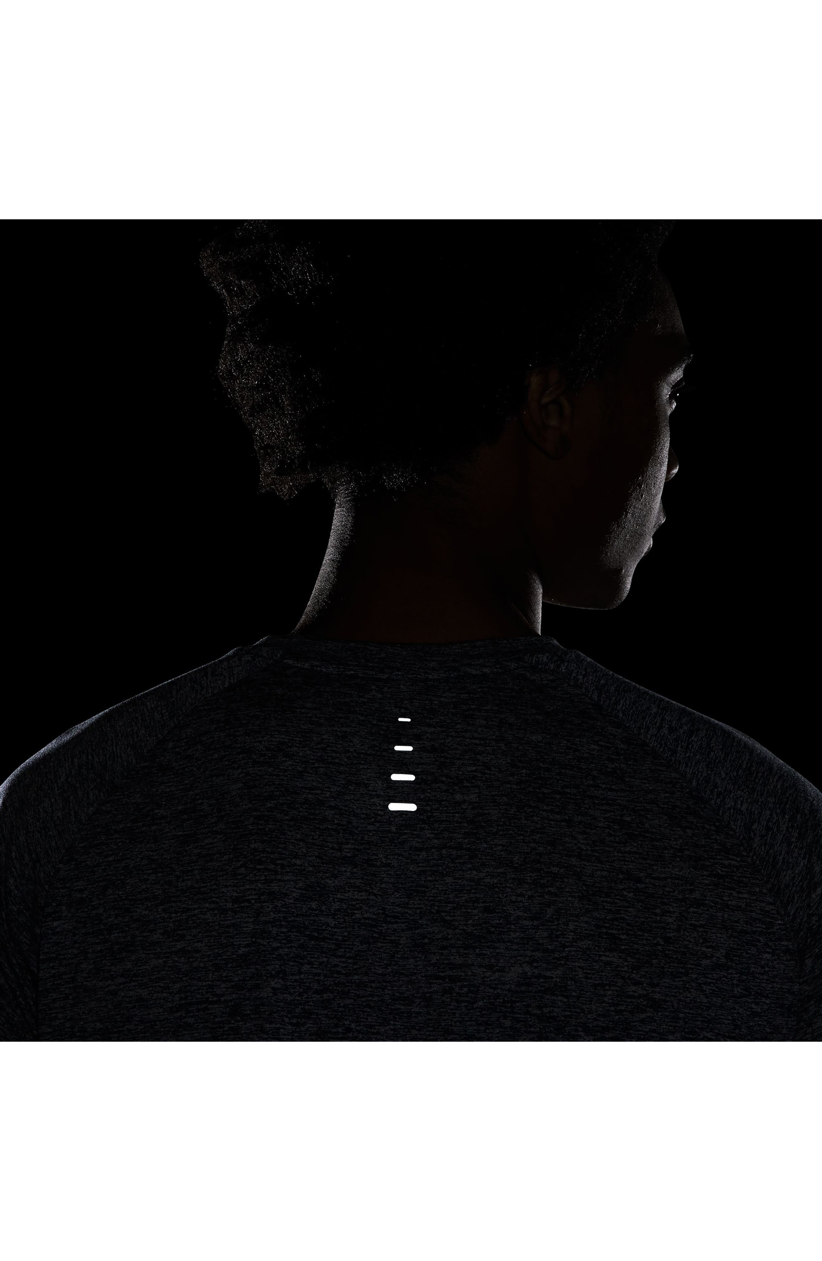 Nike Stride Dri-FIT ADV Running T-Shirt in Thunder Blue/Heather at Nordstrom - 9