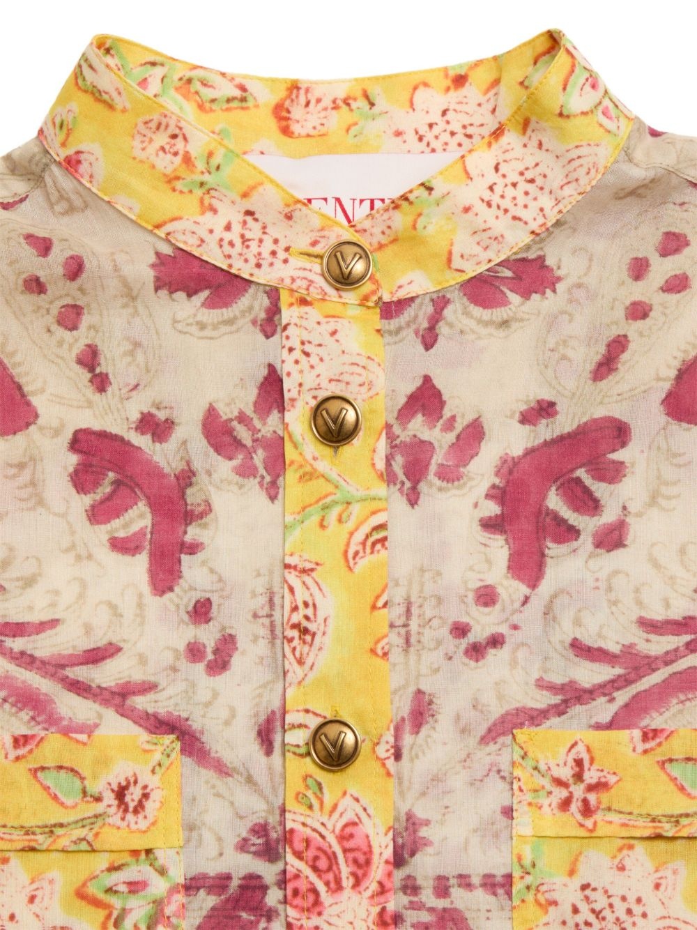 floral-print shirt - 7