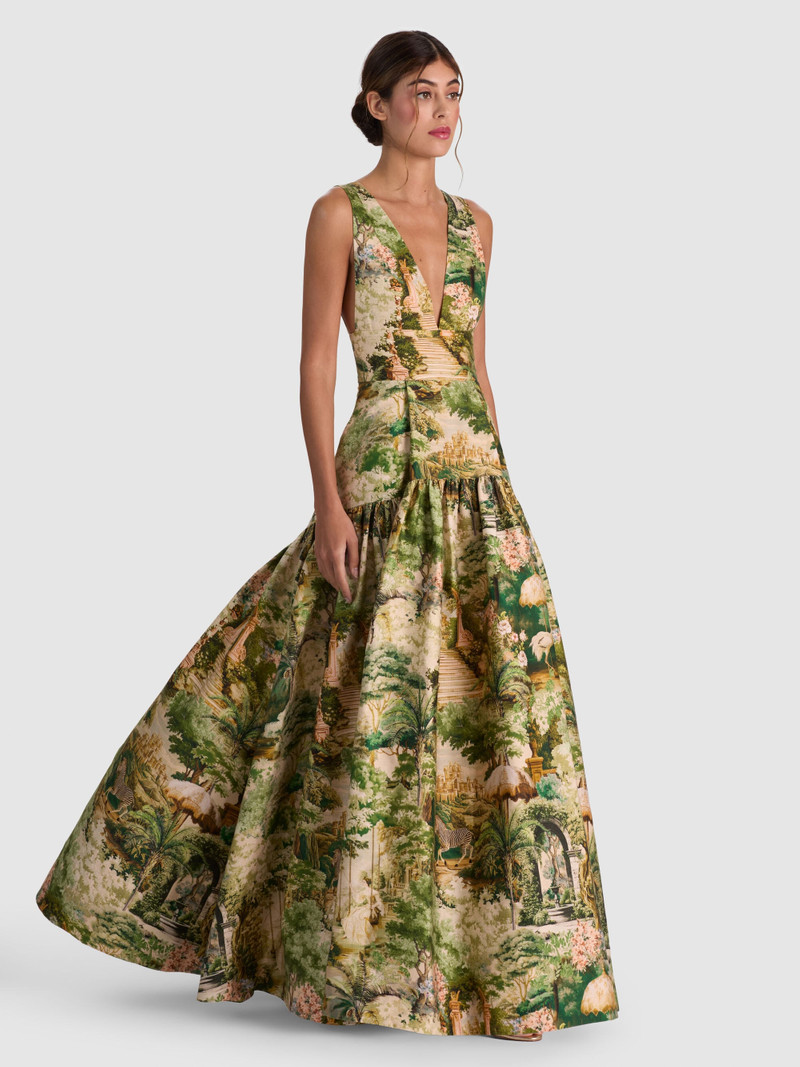 LILA STRUCTURED GOWN 5