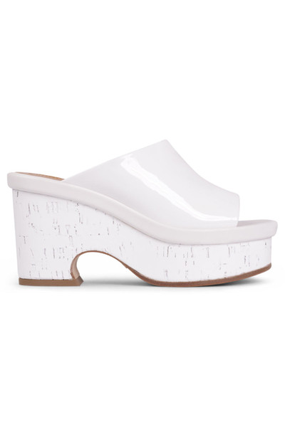 Chloé OLI PLATFORM MULE | WHITE outlook