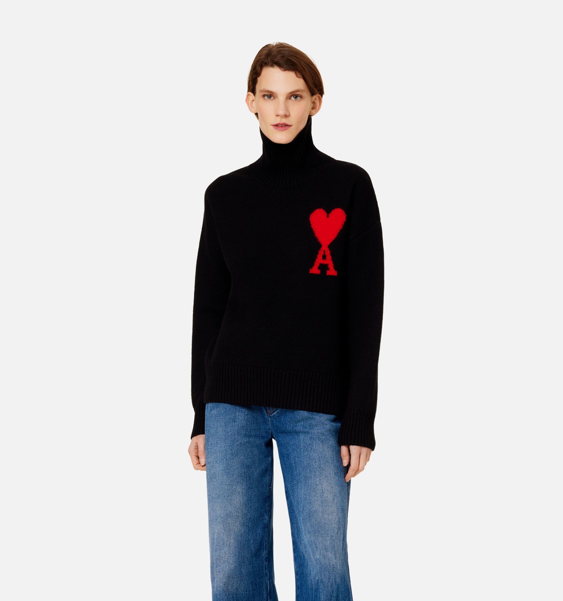 Ami De Coeur Funnel Neck Sweater - 3