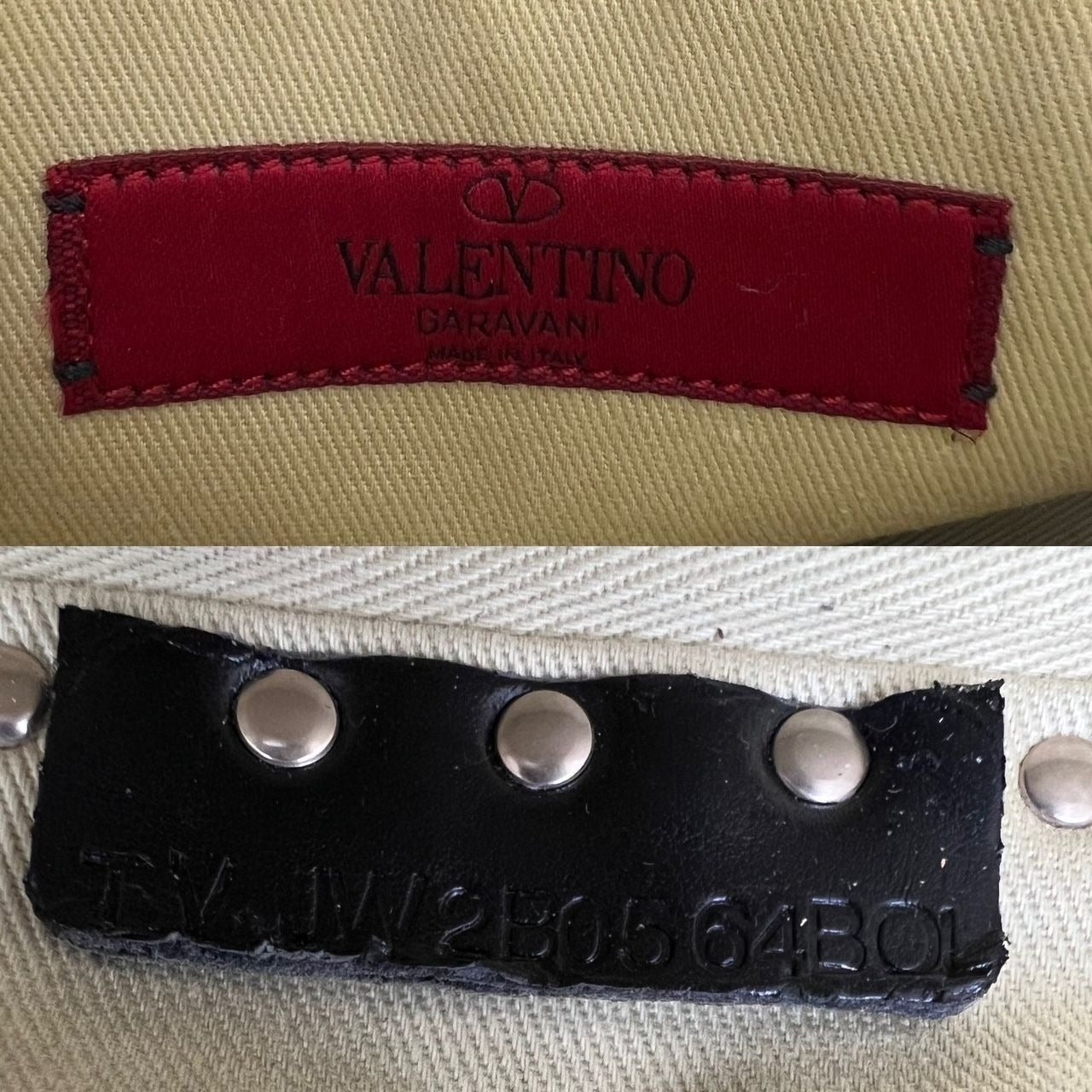 Valentino Rockstud Double Zip Purple Leather Crossbody Bag - 3