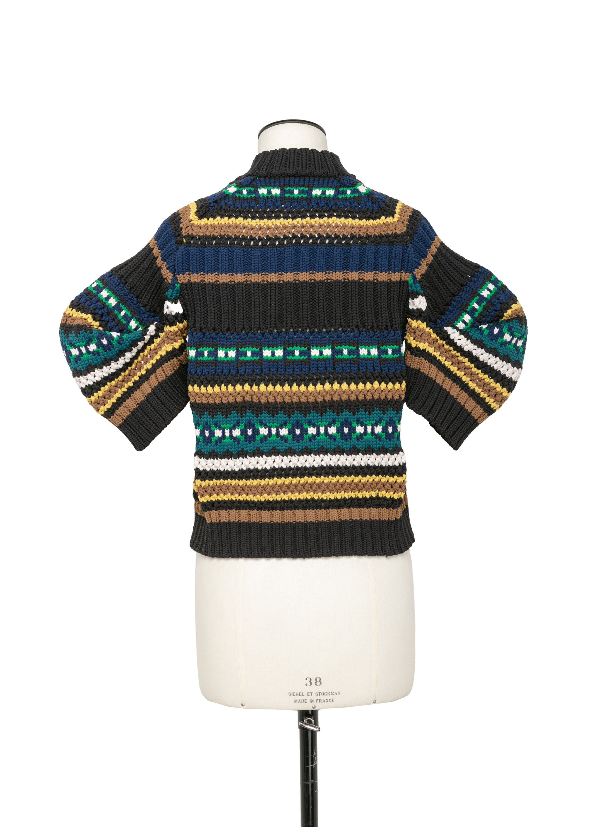 Mesh Knit Pullover - 4