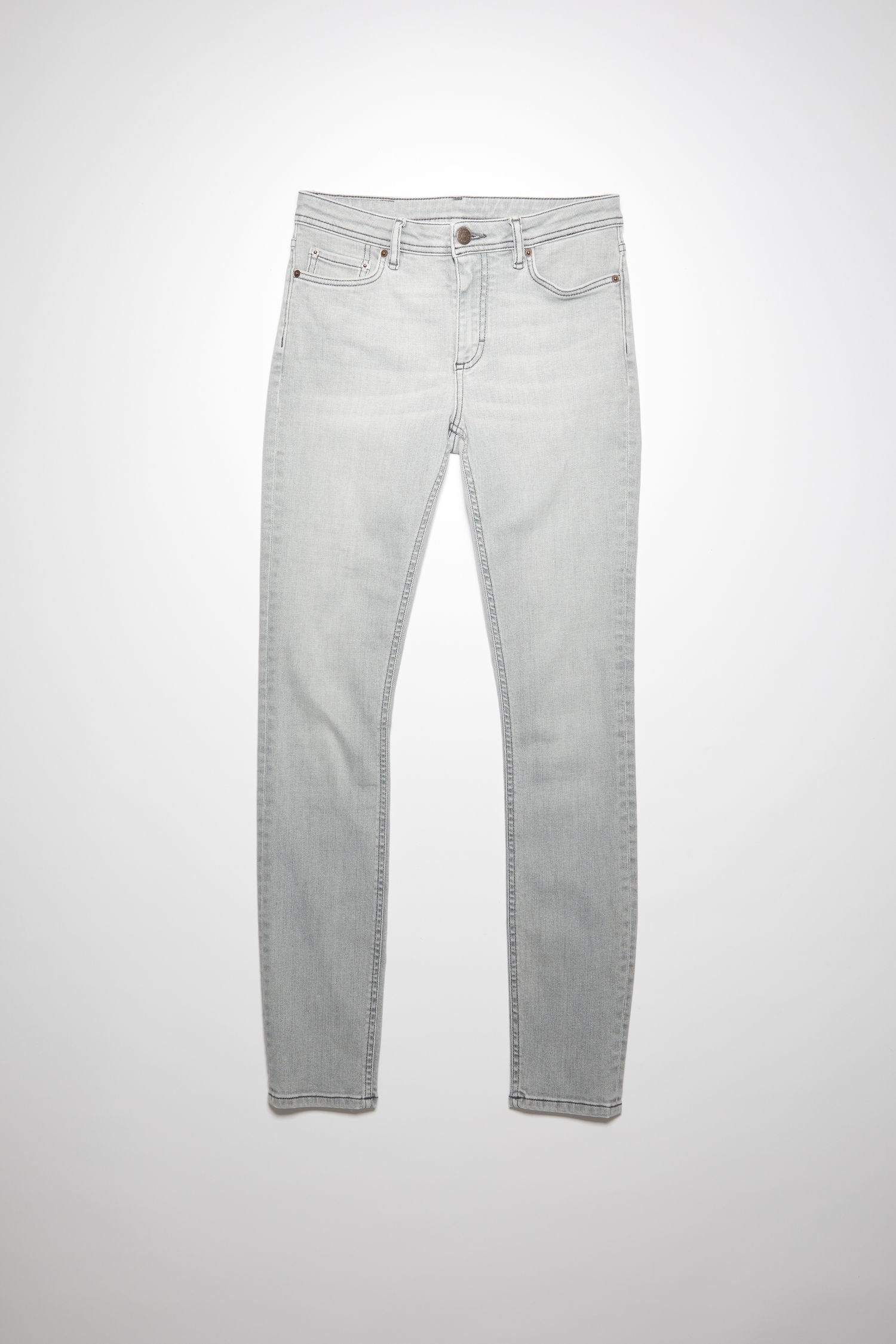 Skinny fit jeans - Stone grey - 1