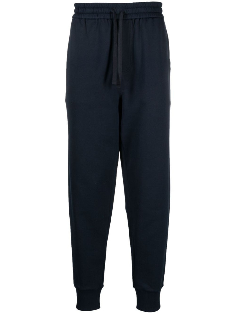 Pegaso-embroidered jersey track pants 1