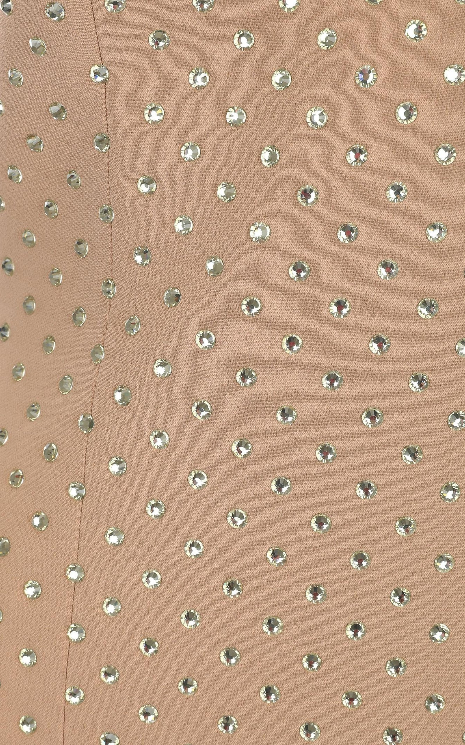 Crystal Embellished Mini Dress - 7