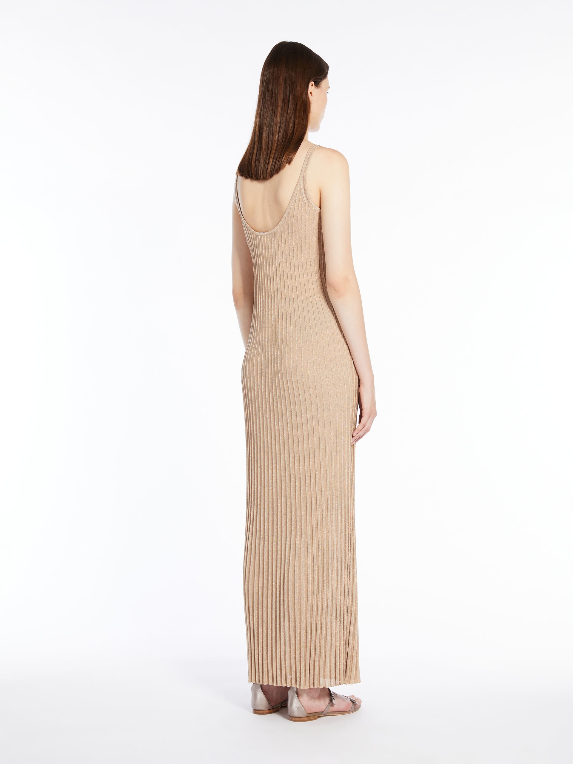 RITMO Lurex viscose yarn dress - 4