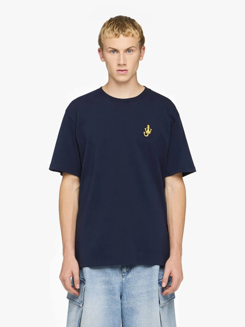 JW Anderson T-SHIRT WITH ANCHOR EMBROIDERY outlook