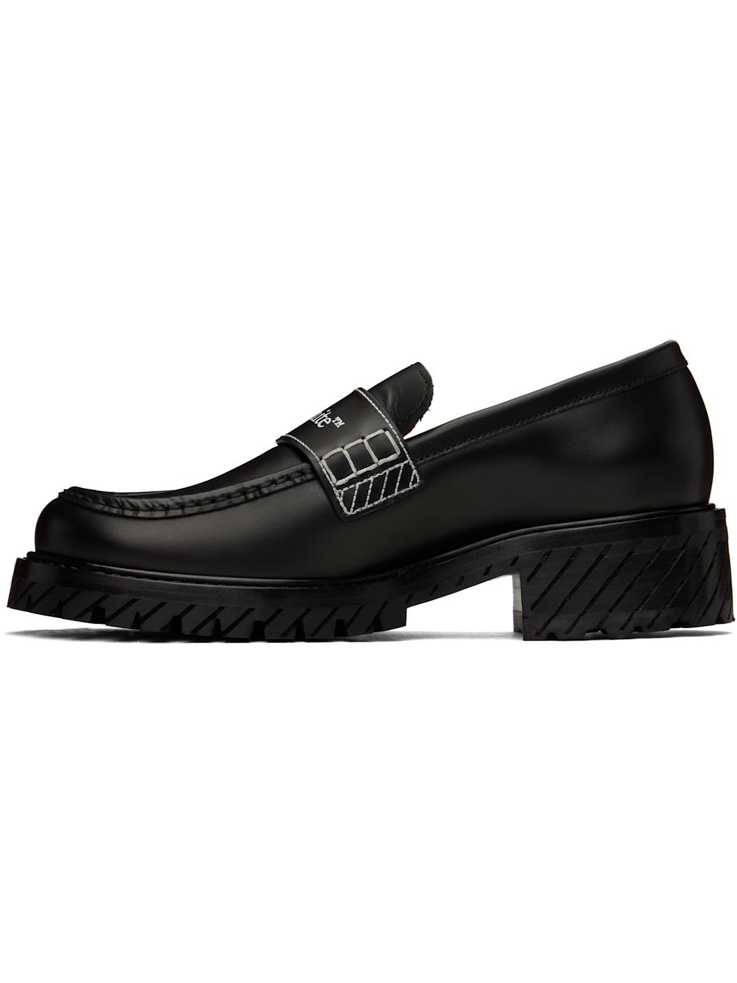 Black Combat Loafers - 3