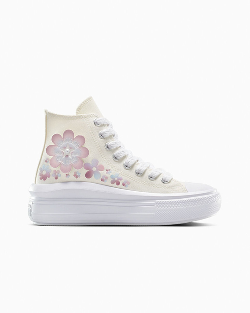 Chuck Taylor All Star Move Platform Petals & Pearls - 1