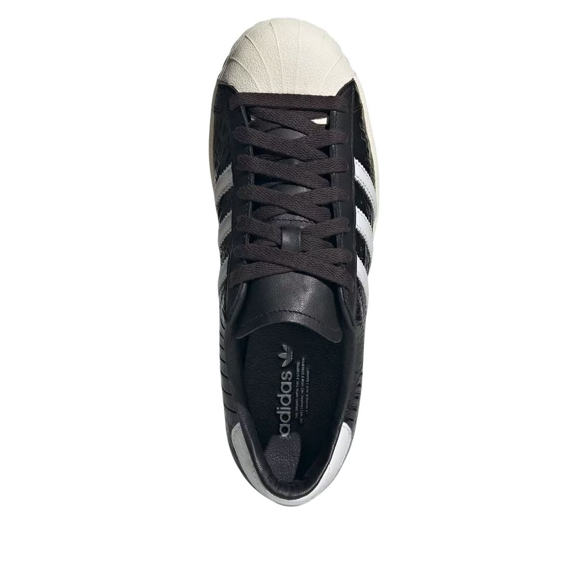 (WMNS) adidas Superstar Vintage 'Black White Croc' JH5710 - 5