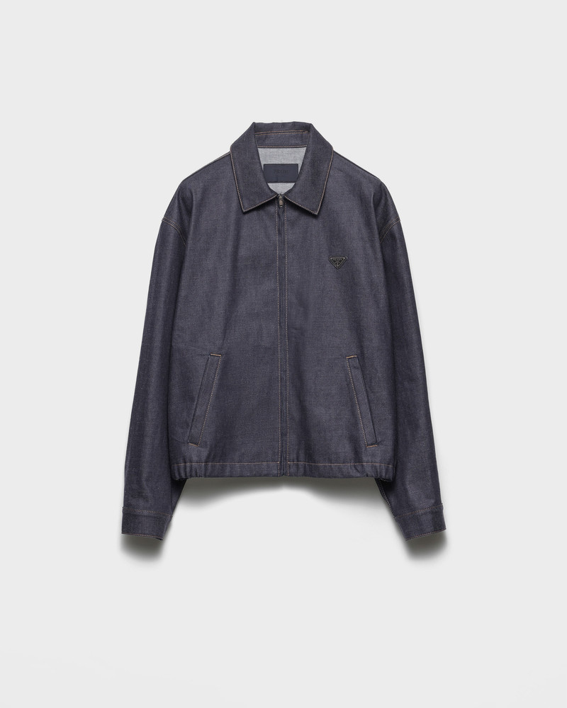 Denim blouson jacket 1