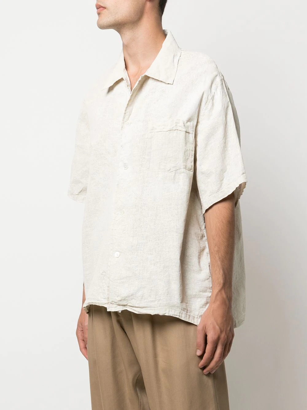 Box cotton short-sleeve shirt - 3