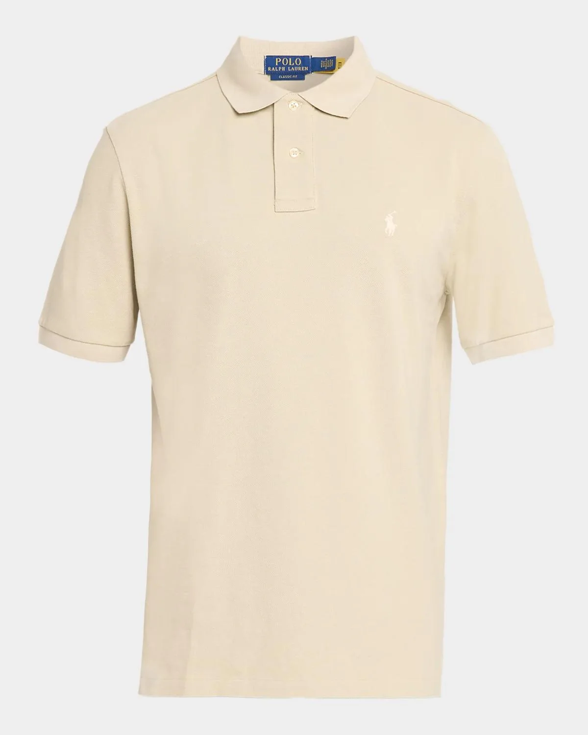 Men's Cotton Mesh Polo Shirt - 1