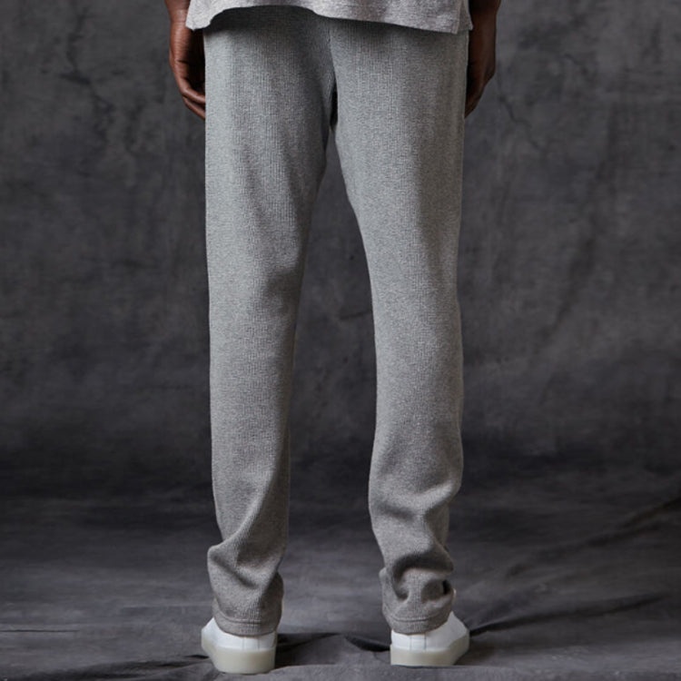 Fear of God Essentials FW20 Heather Thermal Pants 'Dark Grey' FOG-FW20-178 - 4