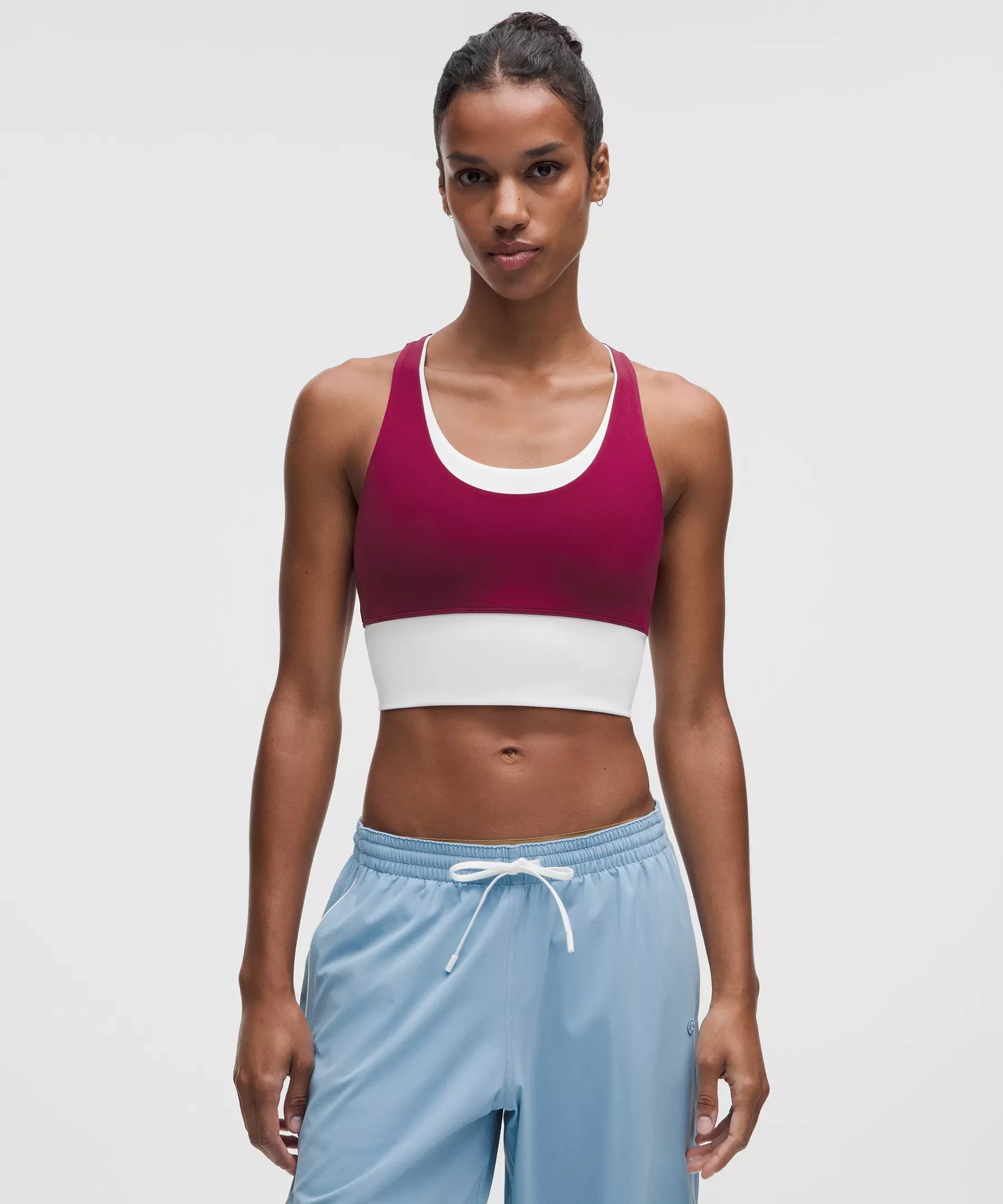 Layered Racerback Tennis Tank Top - 1