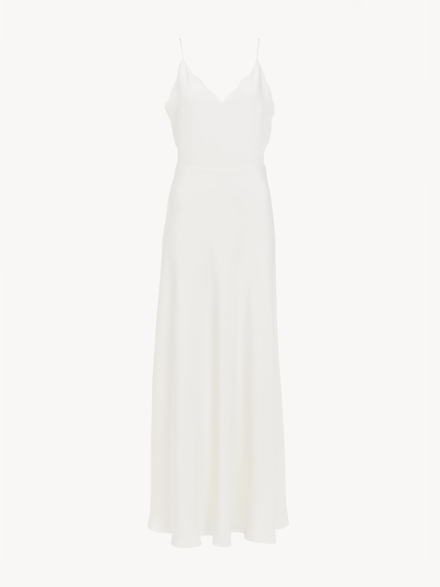 SLEEVELESS LONG FLARED DRESS - 2