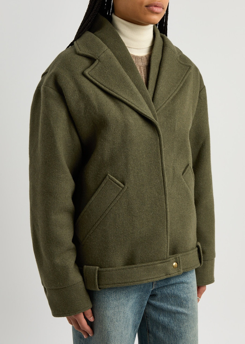 KASSL Editions Kassl Editions Biker Wool-blend Jacket outlook
