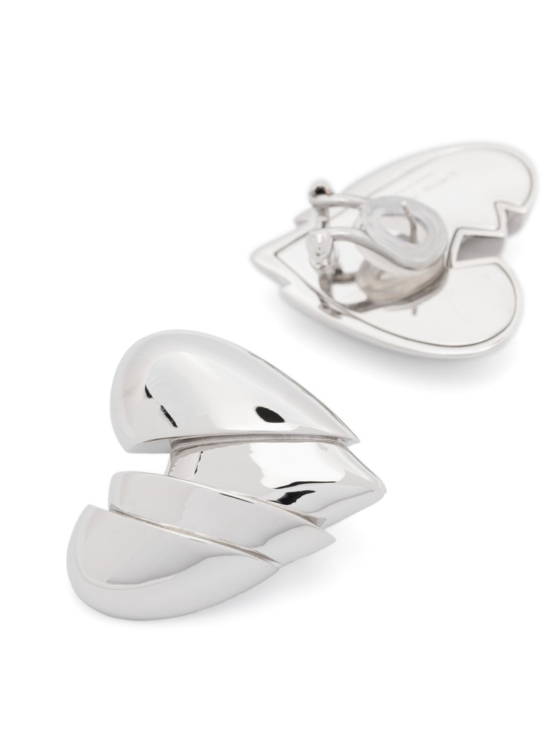 Amina Muaddi Heartbreaker Earrings outlook