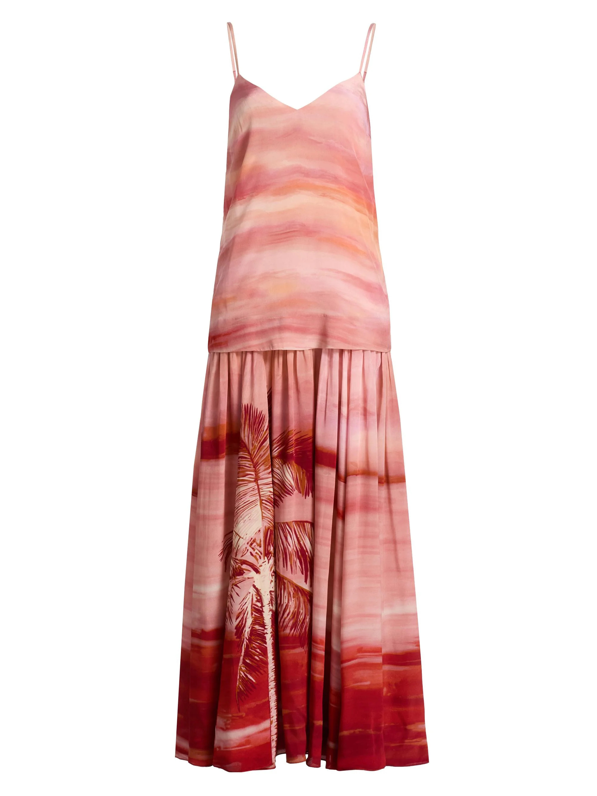 Women's Asma Printed Sleeveless Maxi Dress - Multi - 1