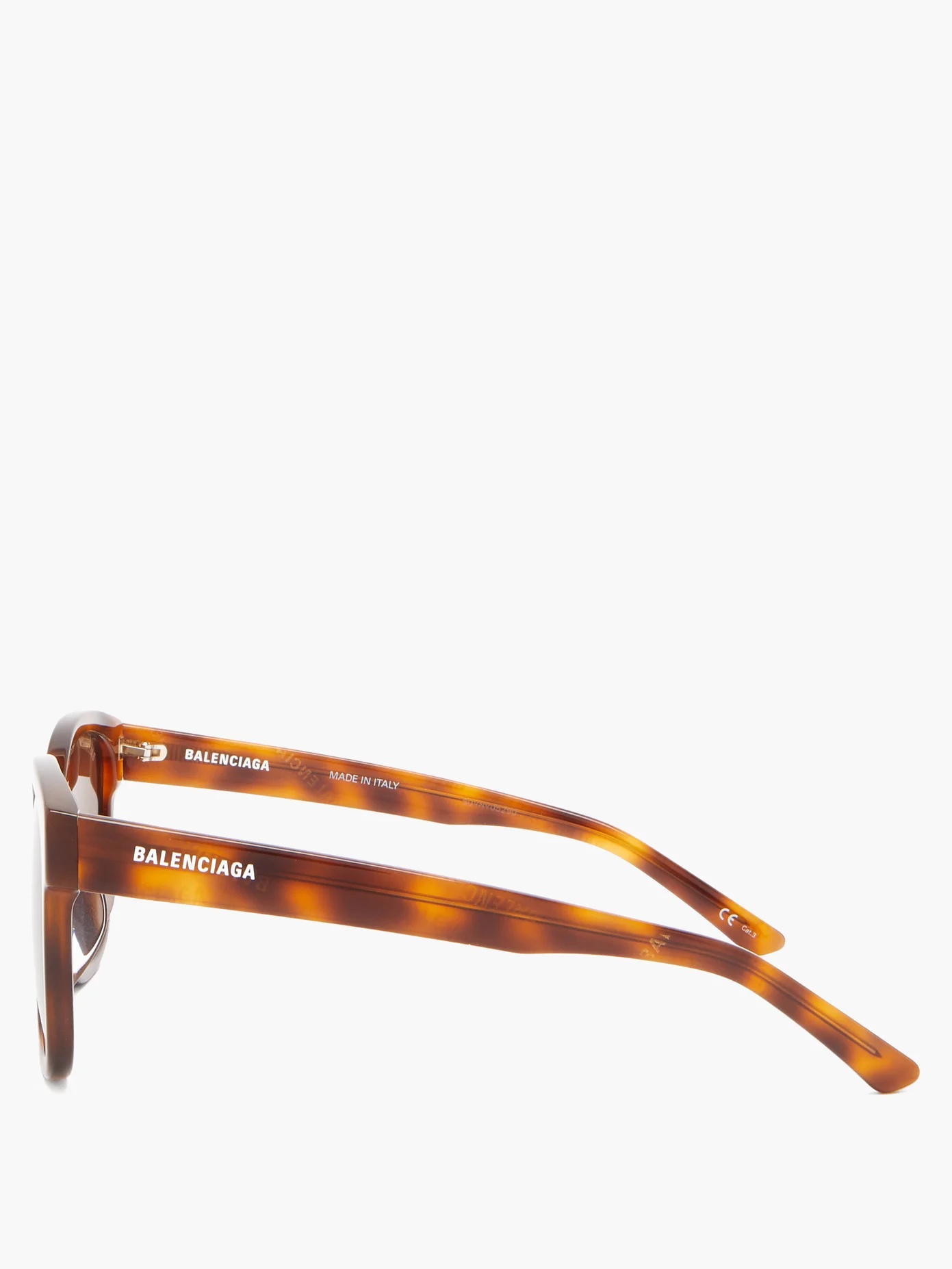 Monogram tortoiseshell-acetate square sunglasses - 4