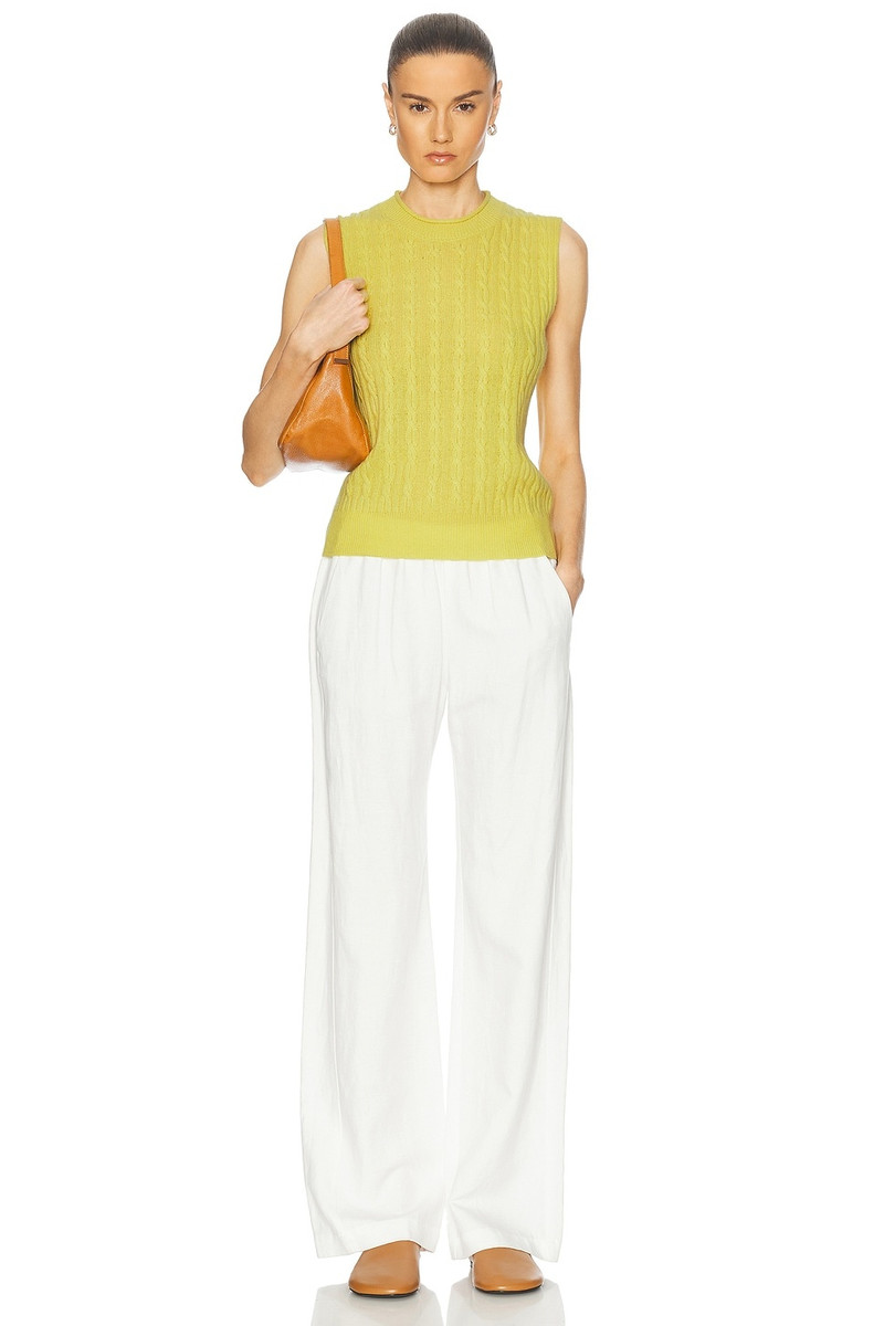 GUEST IN RESIDENCE Cashmere Cable Vest outlook
