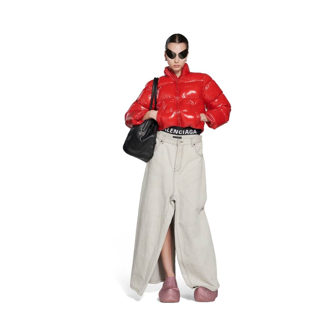 Shrunk Puffer in Red - 2
