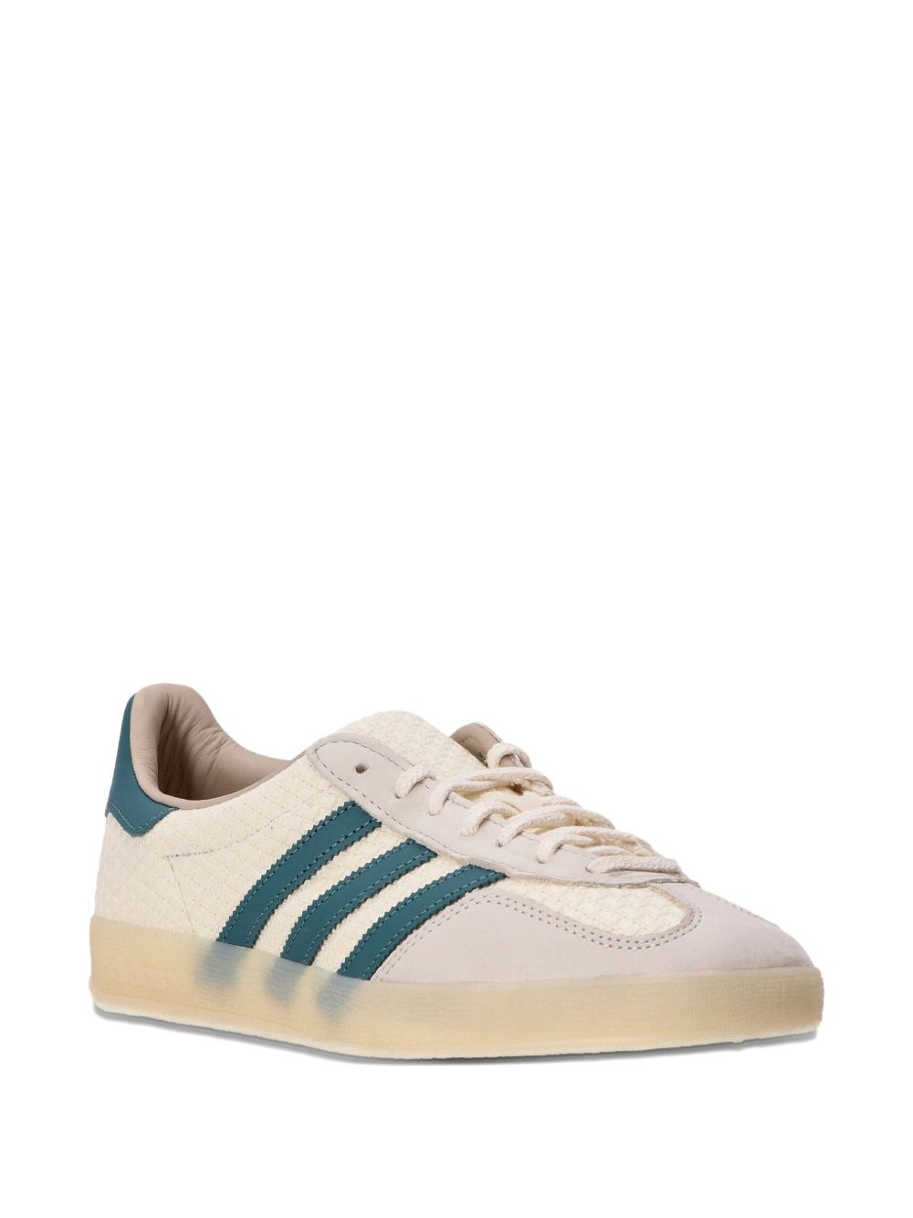 Gazelle three-stripe textured sneakers - 2