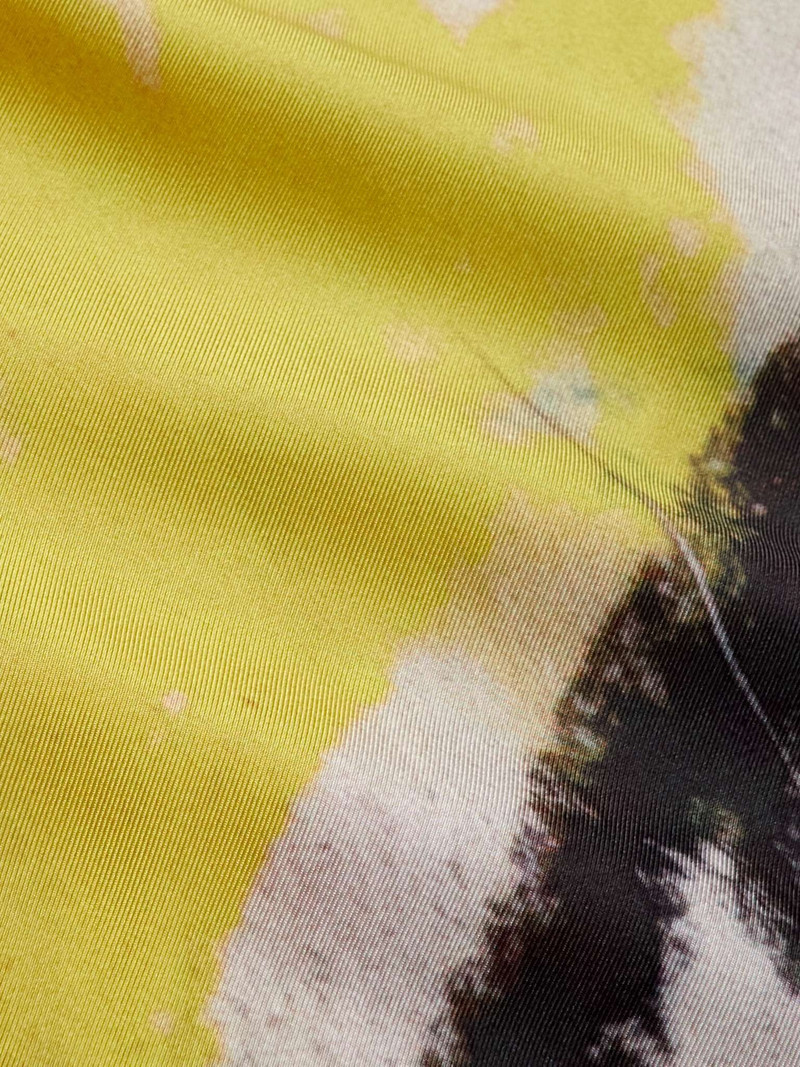 + Wes Lang Convertible-Collar Printed Silk-Twill Shirt 3