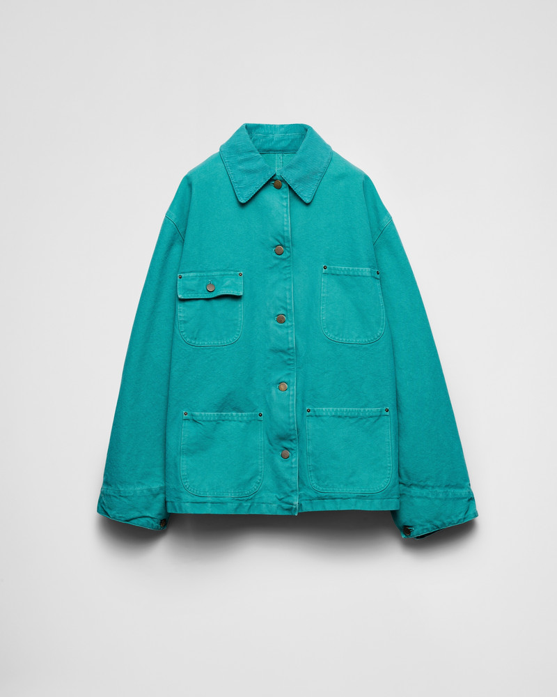 Canvas trucker jacket 1