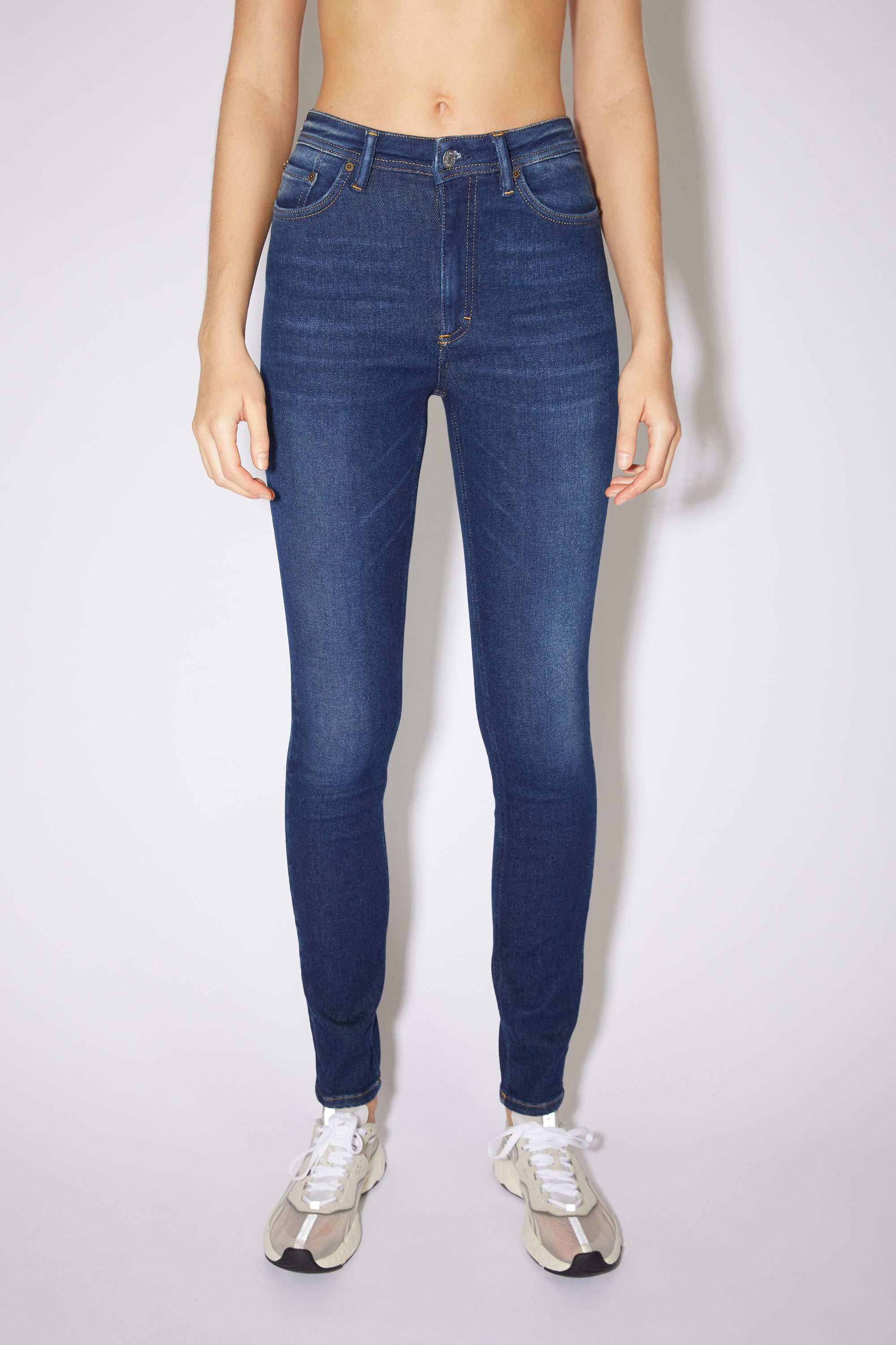 Skinny fit jeans - Peg - Dark Blue - 2