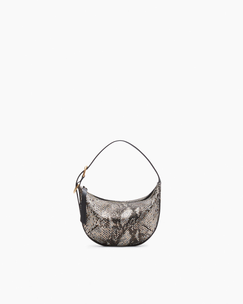 Mercer Small Python Leather Hobo Python Leather 1