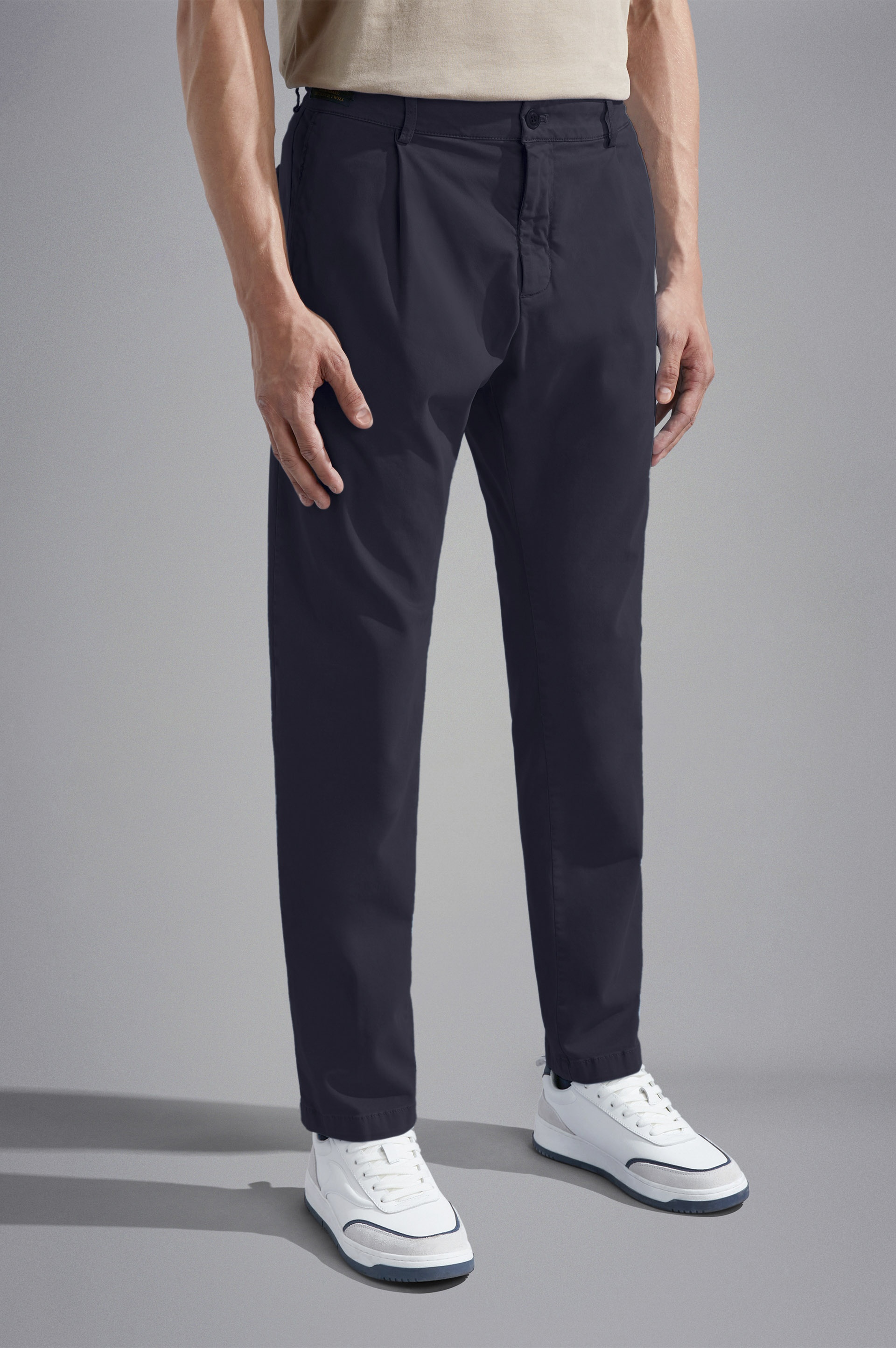 SOFT TOUCH TWILL DRAWSTRING TROUSERS - 6