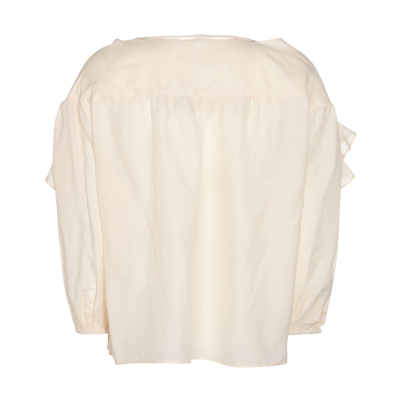 white cotton top - 2