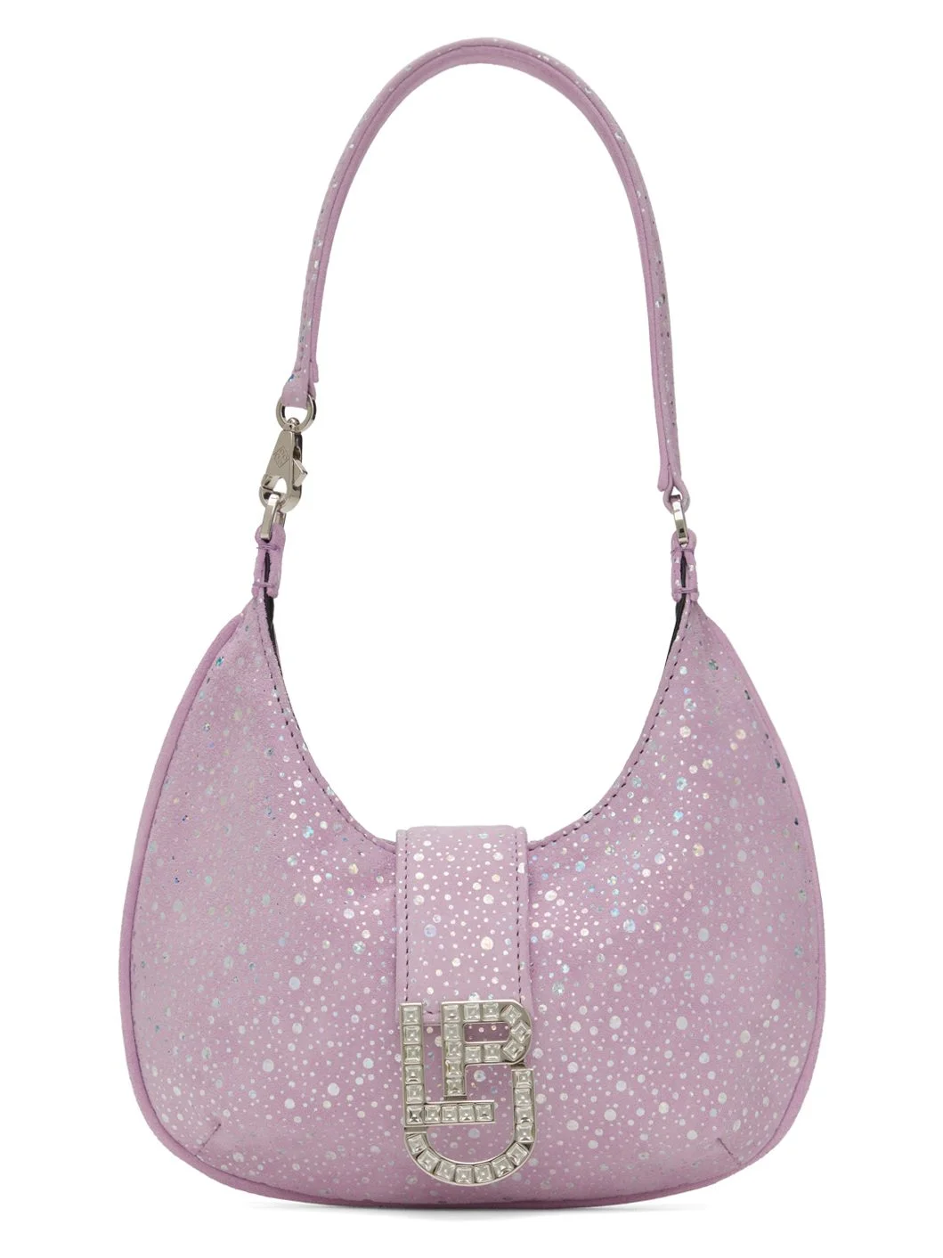 Purple Cindy Baguette Bag - 1