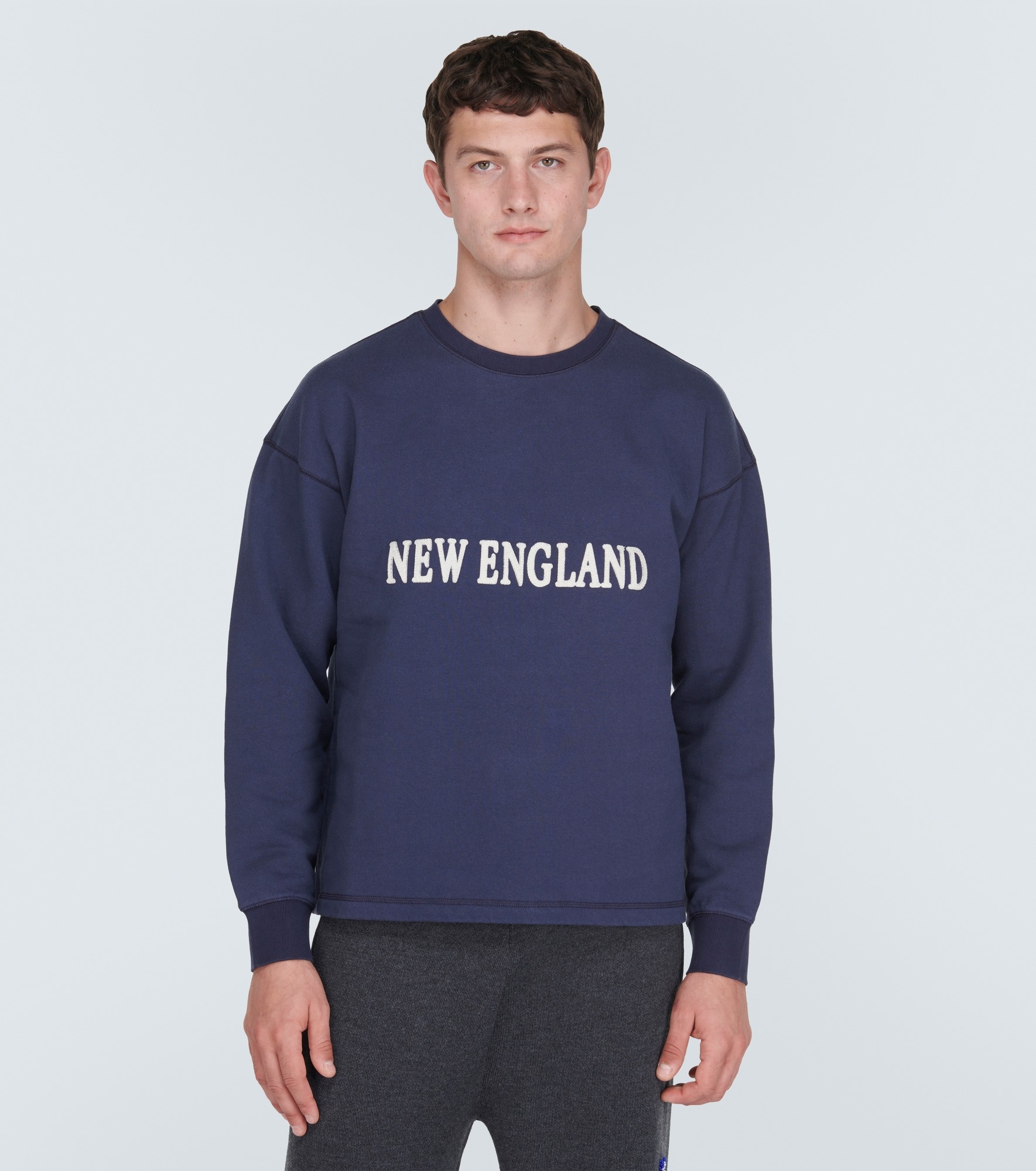 New England cotton jersey sweatshirt - 3