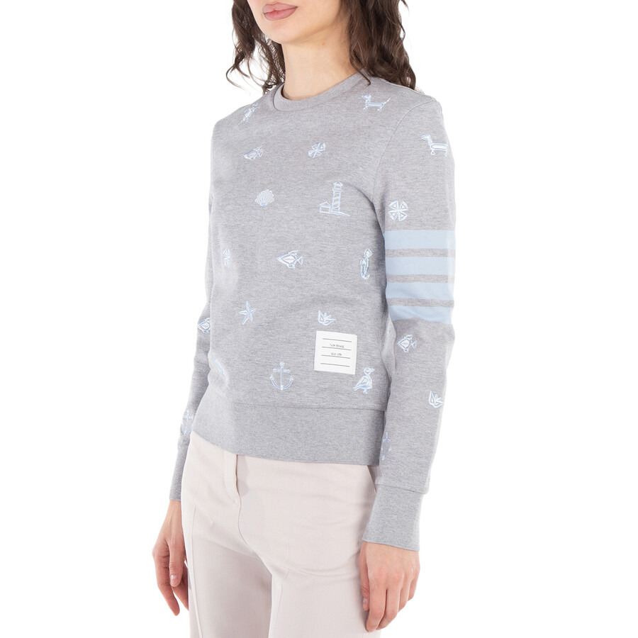 Thom Browne 4-Bar Nautical Cotton Sweatshirt - 2
