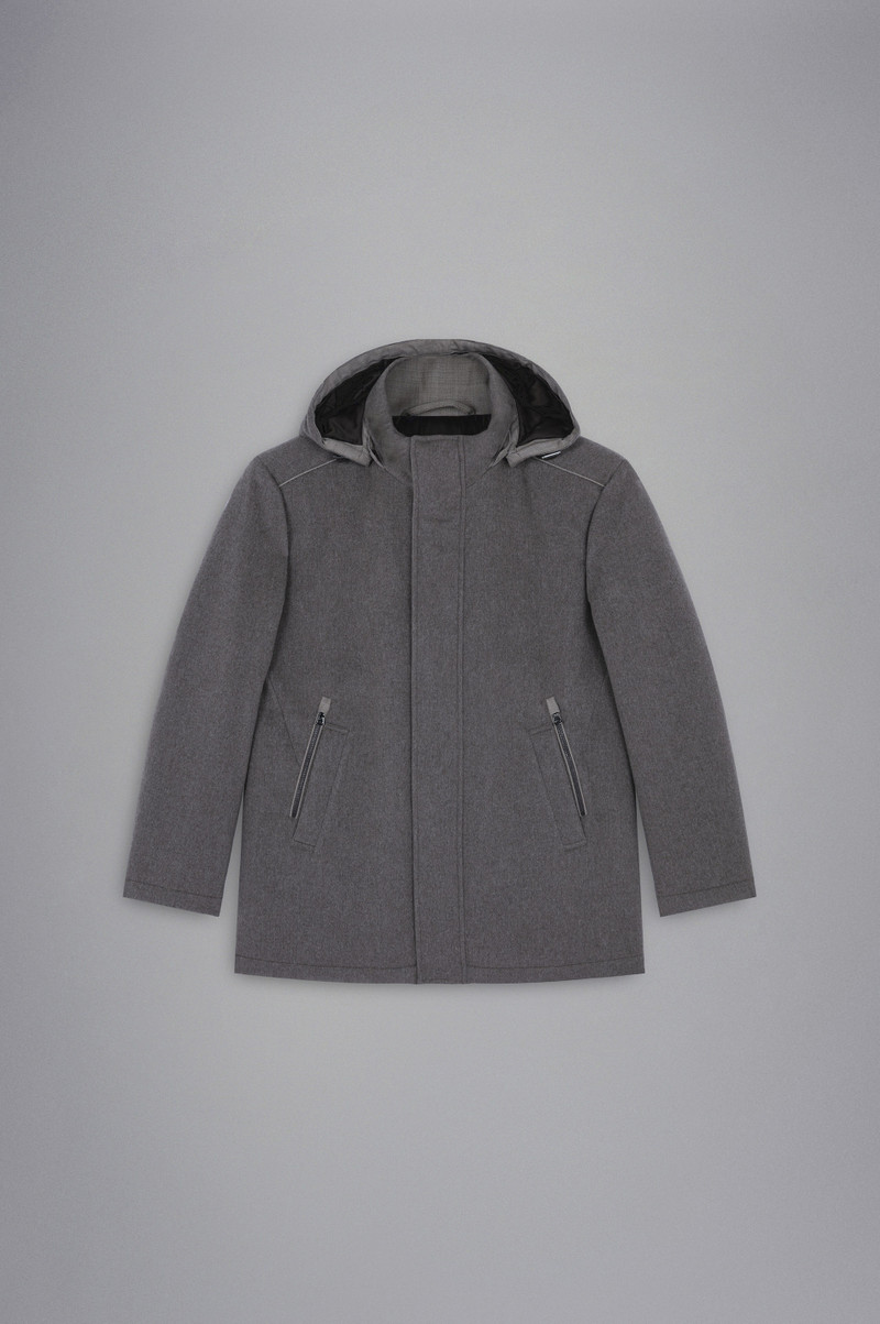 LOROPIANA® GREEN STORM SYSTEM CASHMERE CAR COAT 1