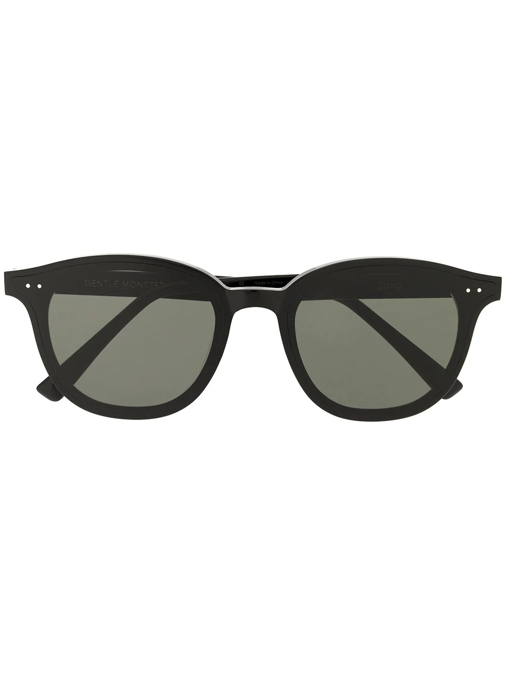 Lang 01round-frame sunglasses - 1